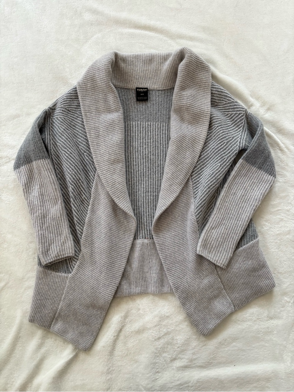 FarWest wool cotton blend cardigan